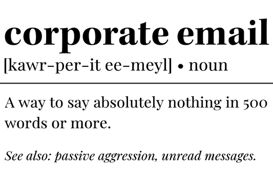 Funny Office Definitions - 12 words