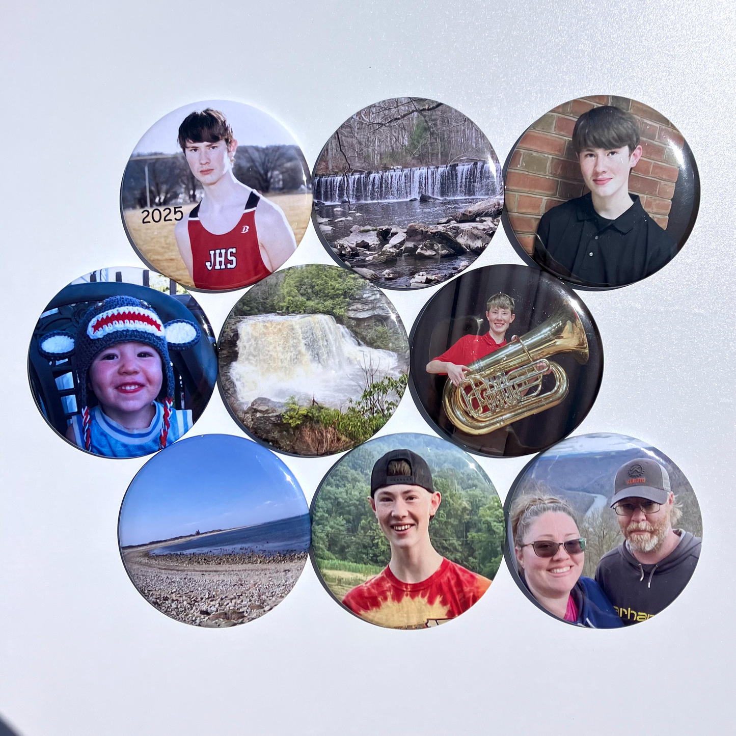 2.25" Circle Photo Magnet
