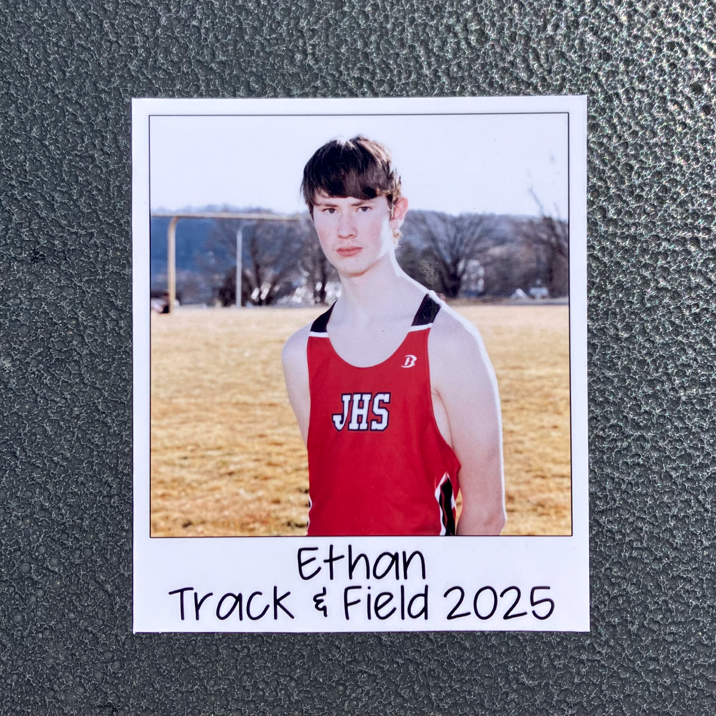 Retro Polaroid Custom Photo Magnet - (2 Sizes Available)