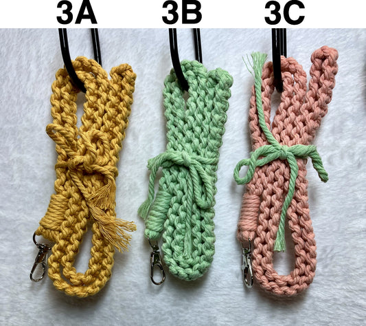 Macramé Lanyards – $12 each