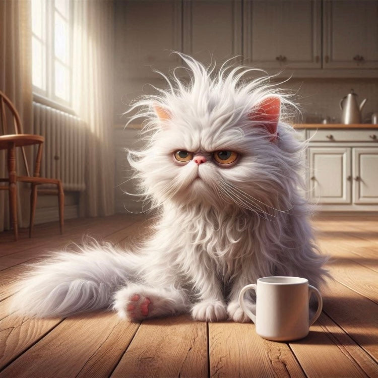Grumpy Coffee Cats Magnet Collection