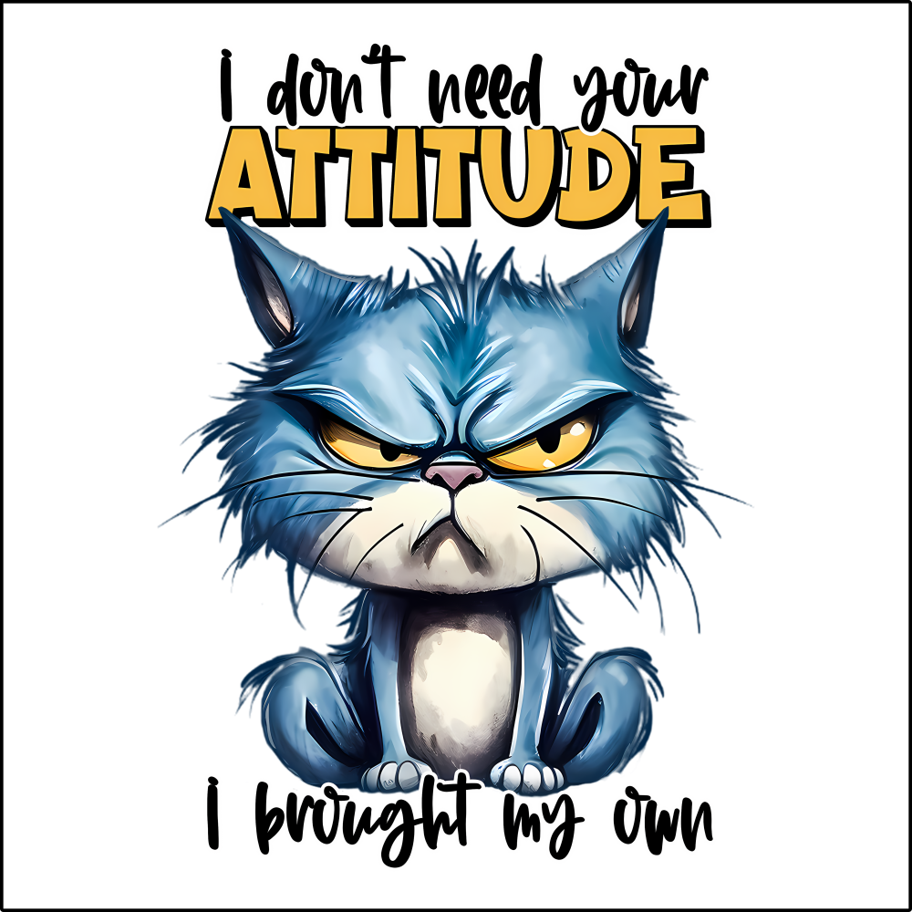 Grumpy Sarcastic Cats Magnet Collection