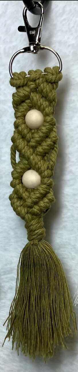Macramé Keychains (Beaded) – Buy 2, Get 1 Free! 🎁