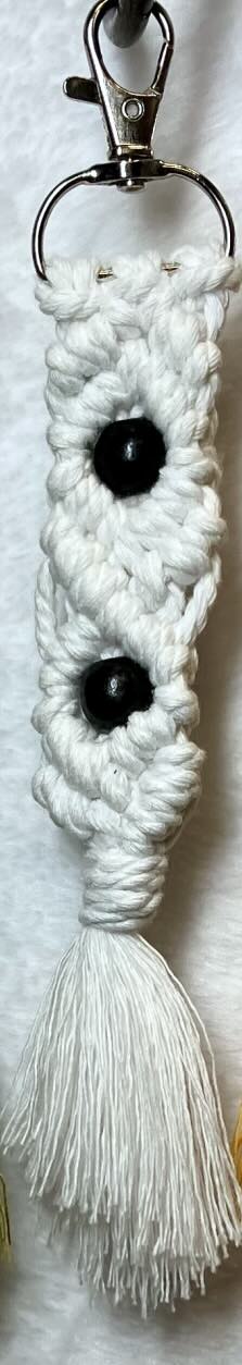 Macramé Keychains (Beaded) – Buy 2, Get 1 Free! 🎁