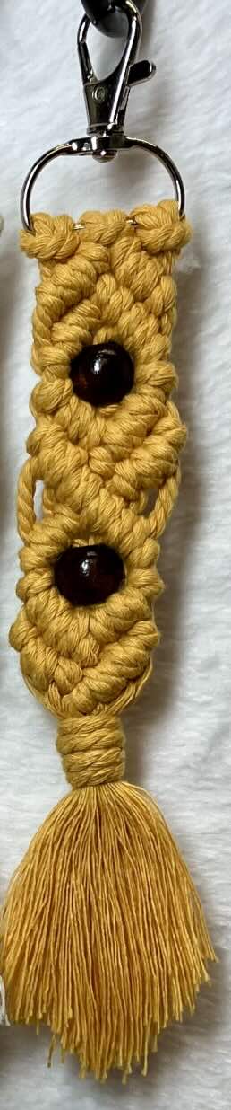 Macramé Keychains (Beaded) – Buy 2, Get 1 Free! 🎁