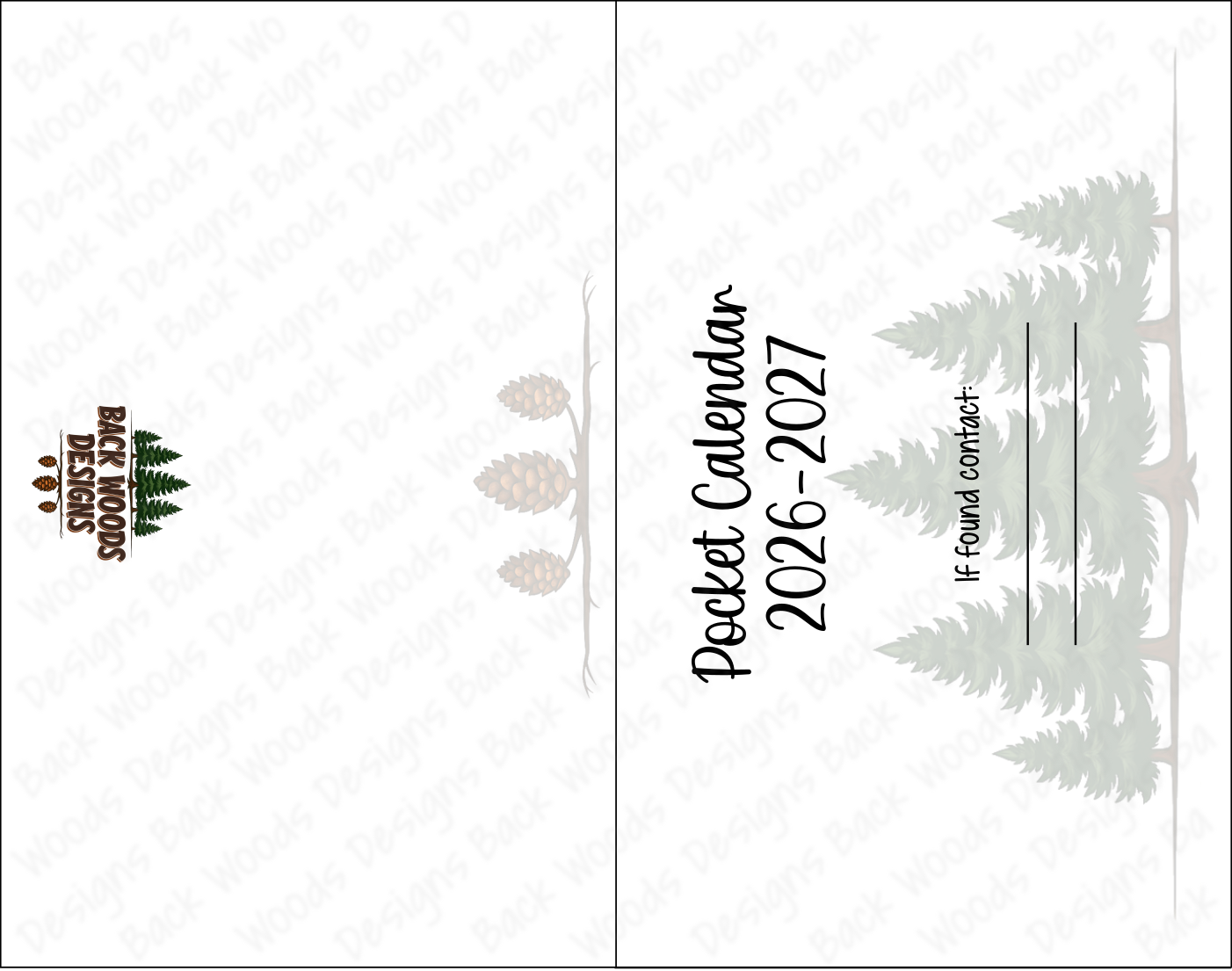 Pocket Calendar 2026-2027