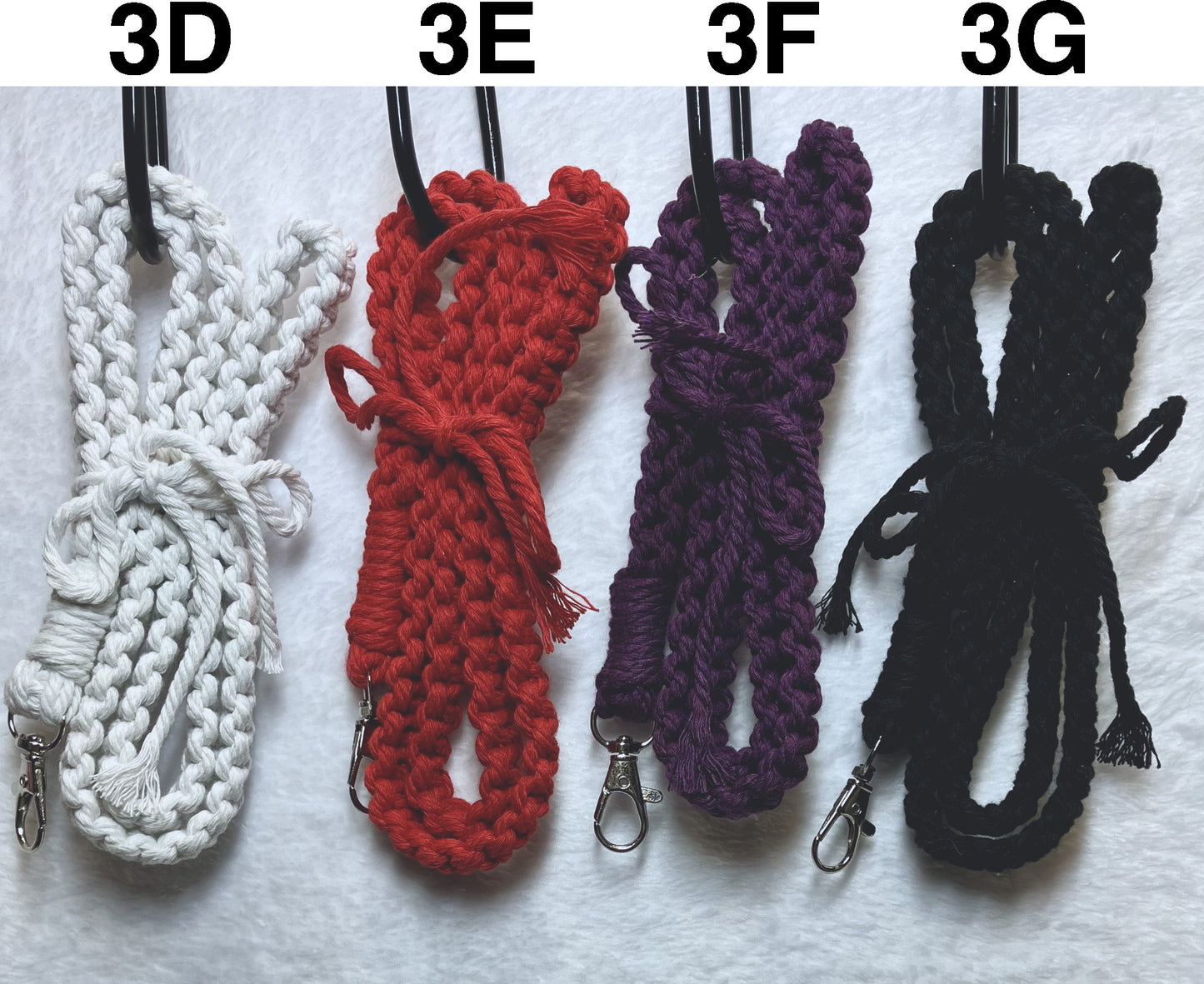 Macramé Lanyards – $12 each