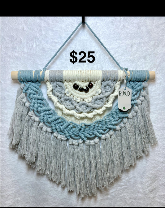 Macramé Wall Décor – Handmade Elegance in Three Designs